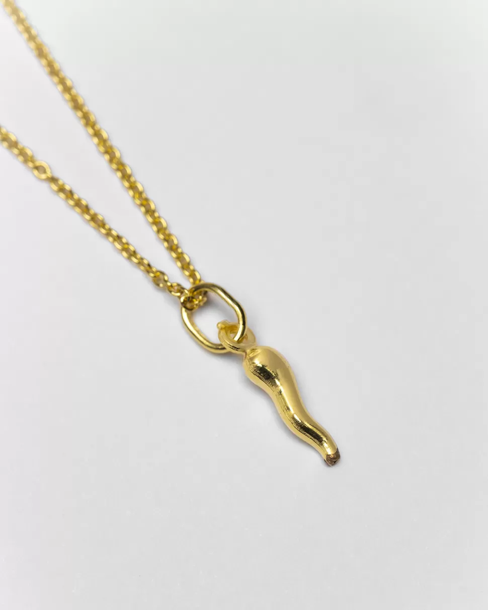 Best Sale Nove25 Anhänger Charm Lucky Horn / Gelbgold Poliert