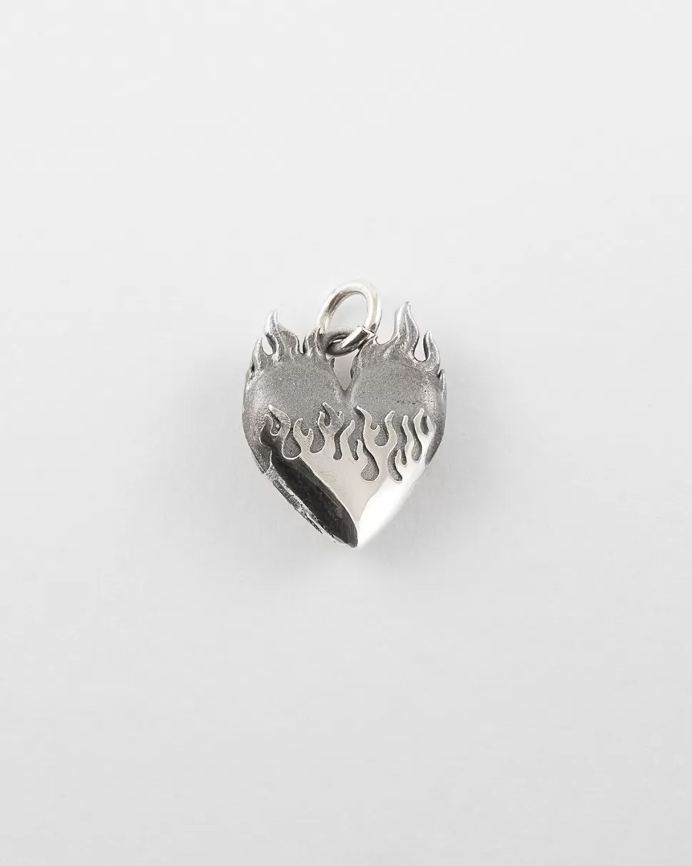 Clearance Nove25 Anhänger Flaming Heart