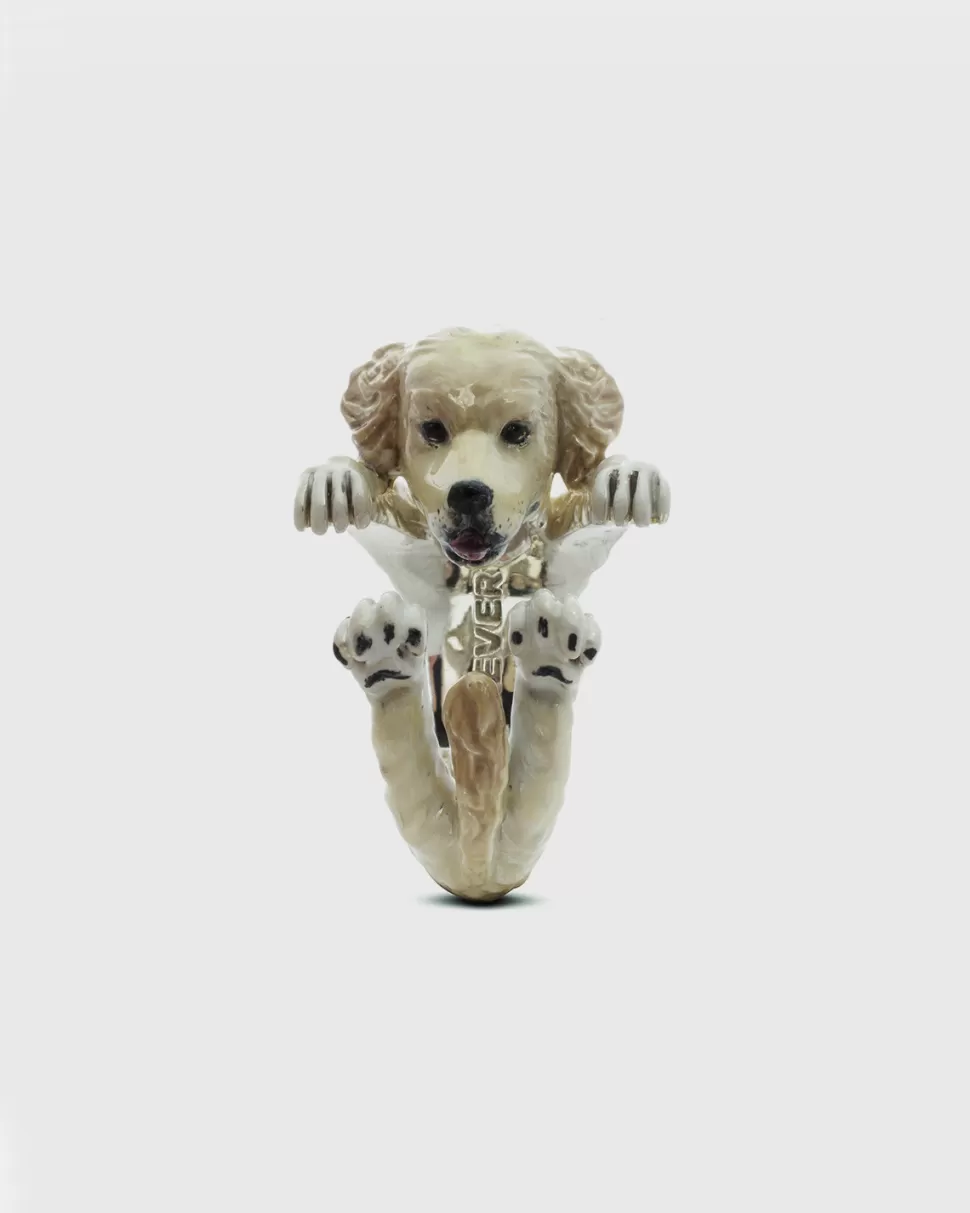 Best Sale Nove25 Hug Ring Golden Retriever / Emaille