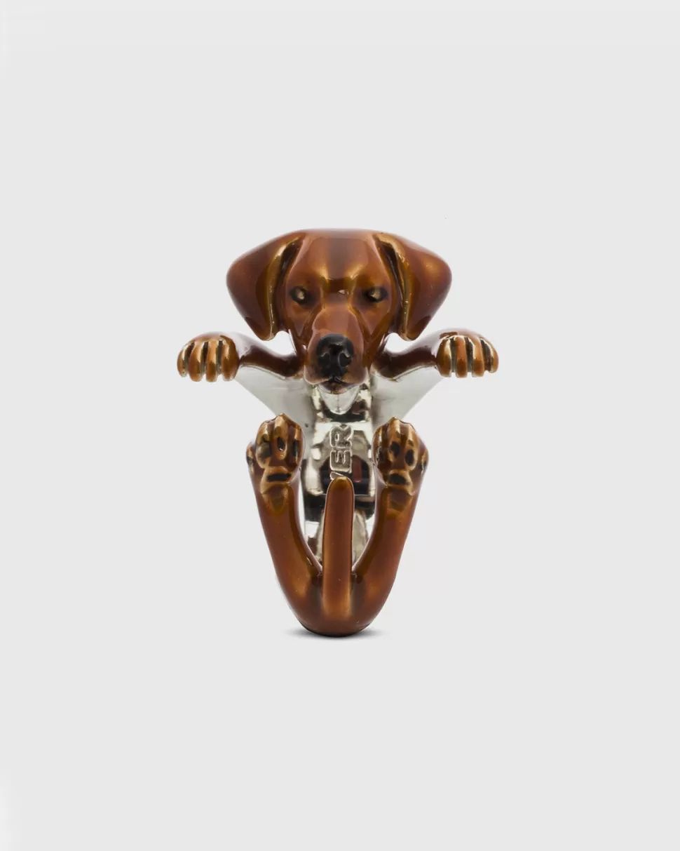 Hot Nove25 Hug Ring Rhodesian Ridgeback / Emaille