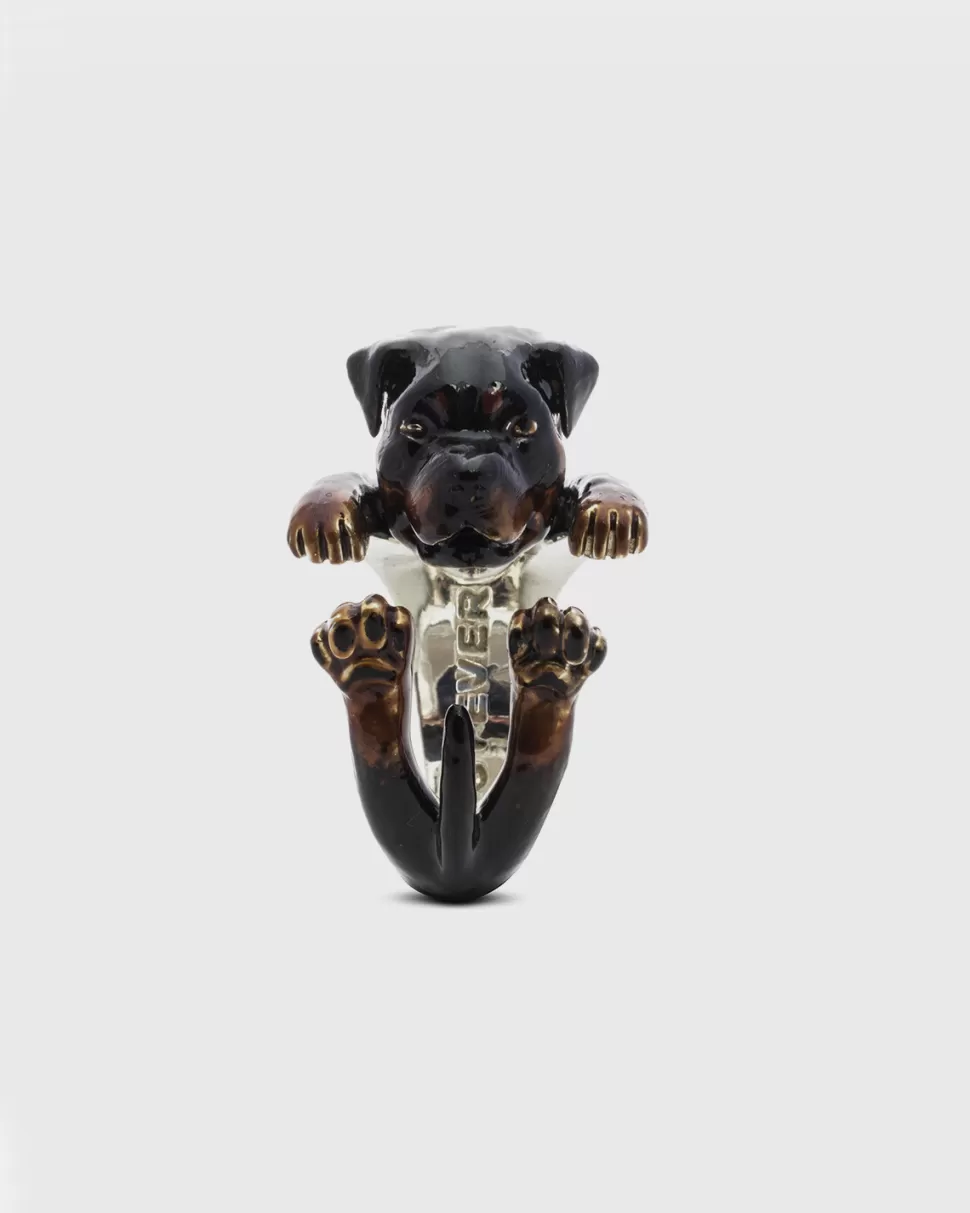 Best Nove25 Hug Ring Rottweiler / Emaille