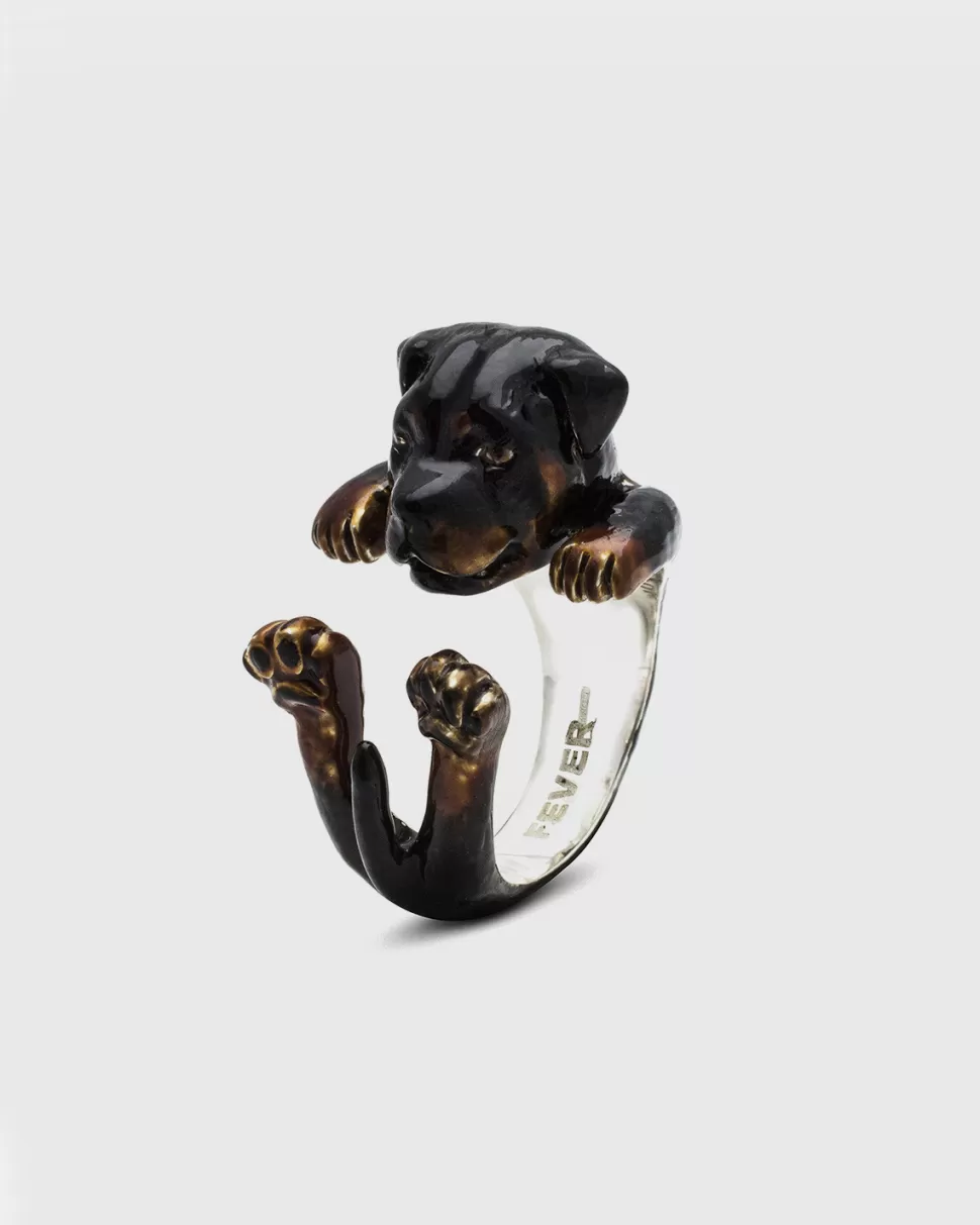 Best Nove25 Hug Ring Rottweiler / Emaille