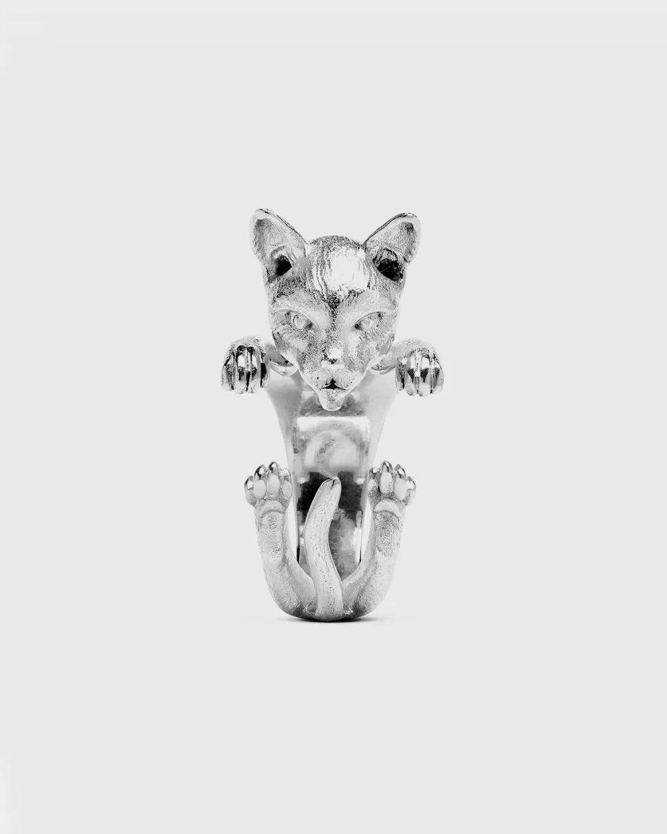 Best Sale Nove25 Hug Ring Siam / Silber Poliert