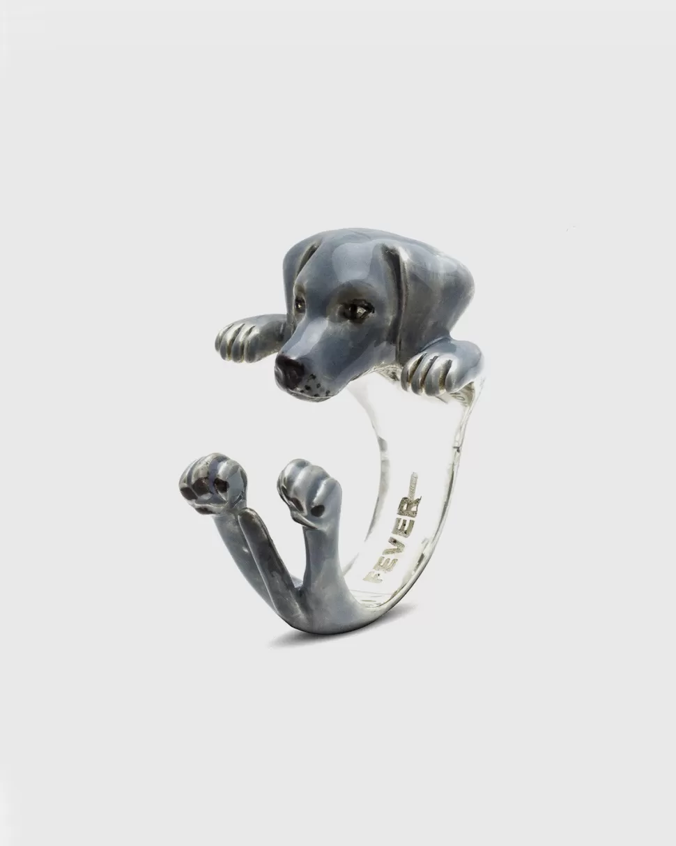 Best Nove25 Hug Ring Weimaraner / Emaille