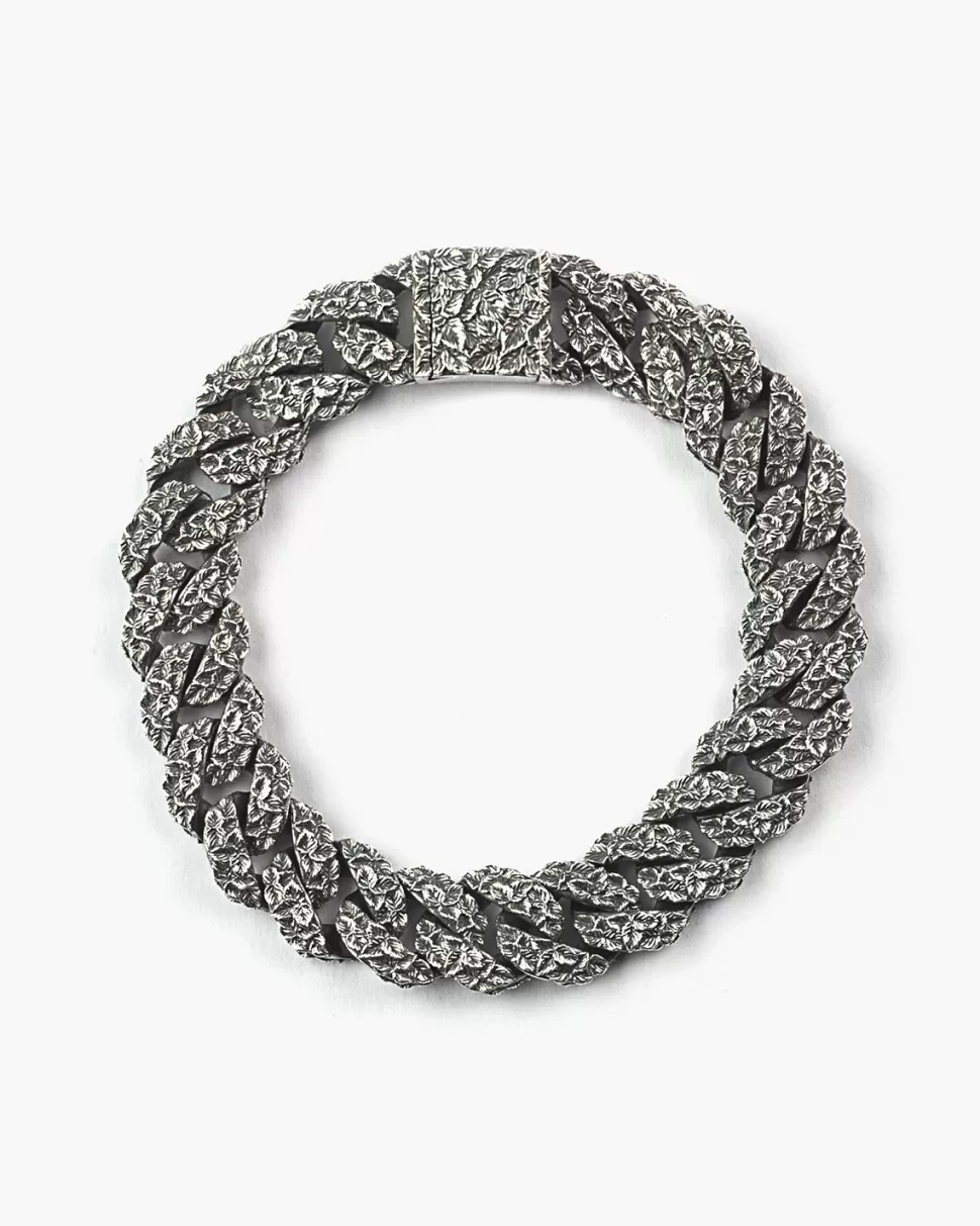 Best Nove25 Leaves Curb Chain Bracelet