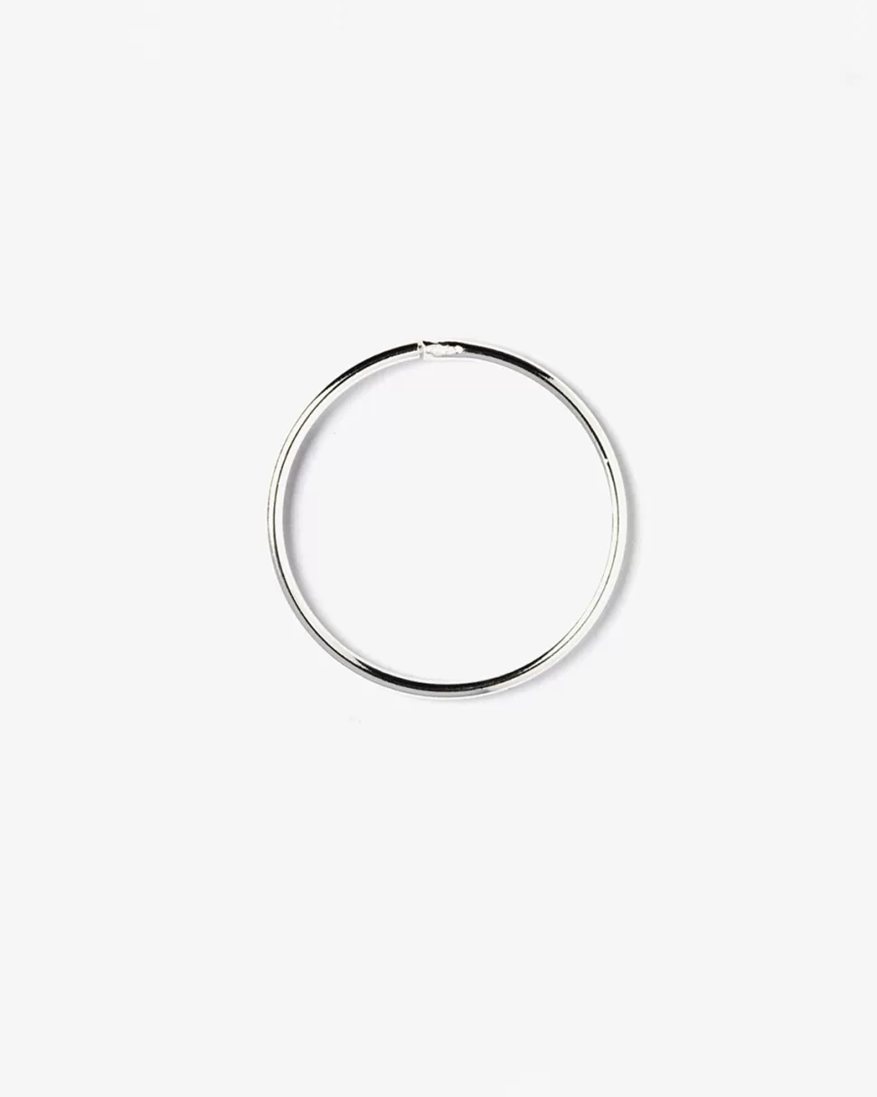 Cheap Nove25 Mini Single Hoop Earring 012 D20 Mm / Polished Silver