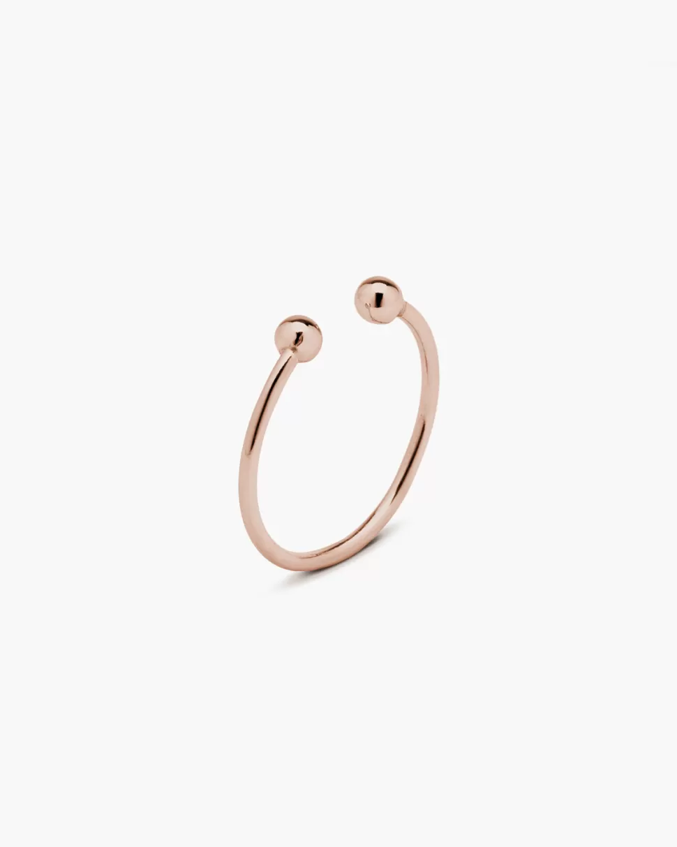 Shop Nove25 Ring Piercing Kugeln Rosegold