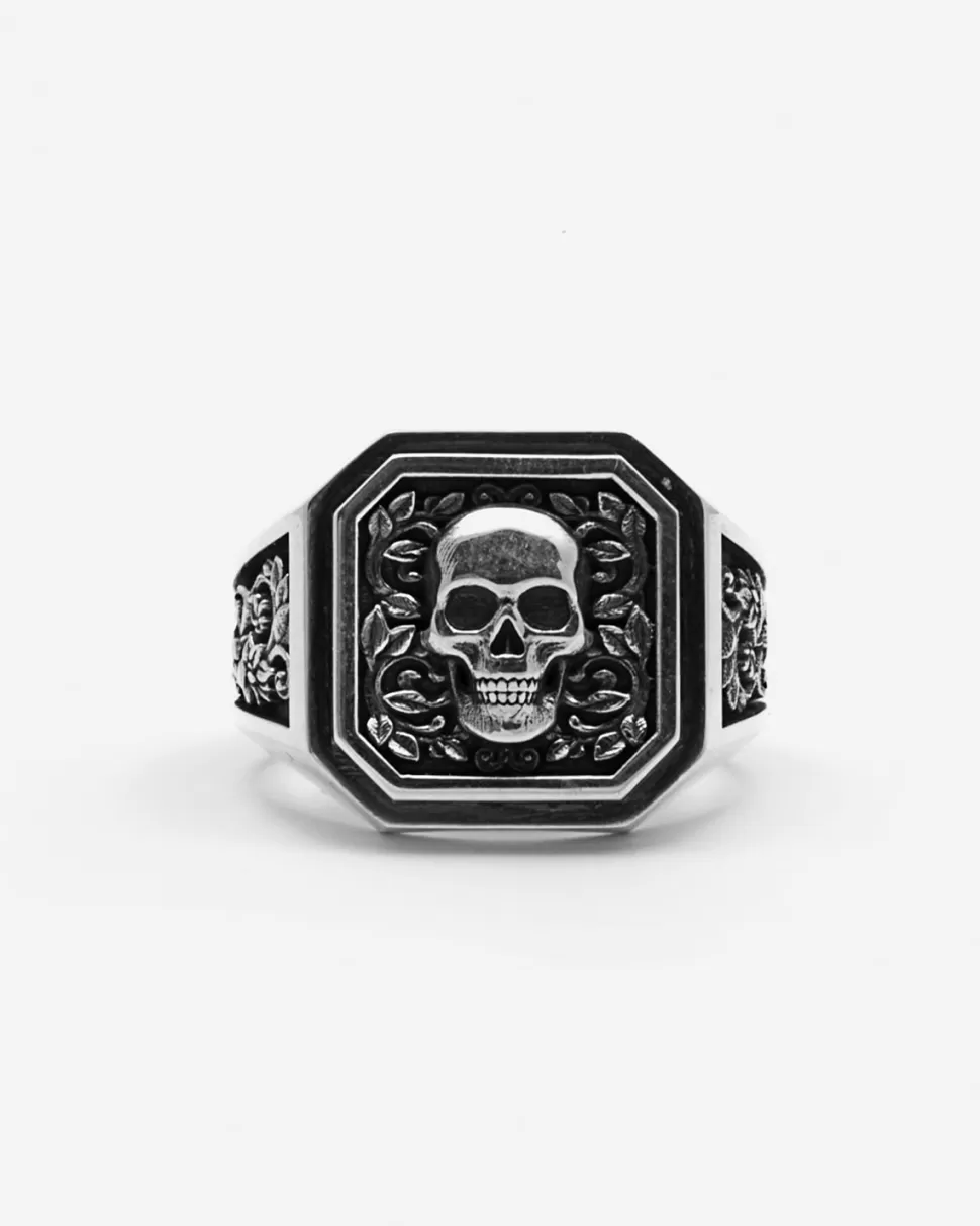 Flash Sale Nove25 Siegelring Skull Stamp