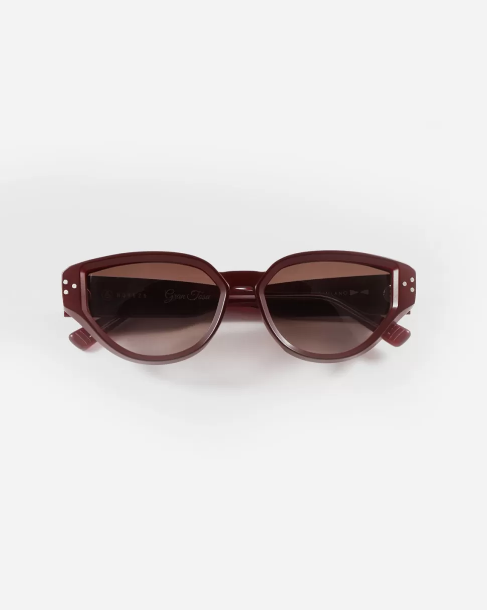 Cheap Nove25 Sonnenbrillen Gran Tosa / Satiniertes Bordeaux