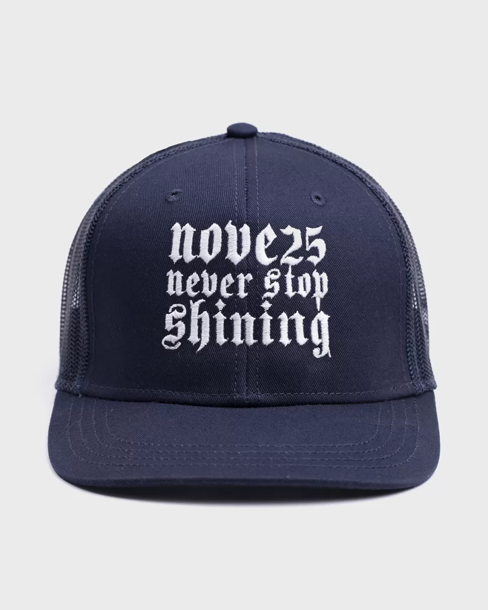 Clearance Nove25 Trucker Cap Navy